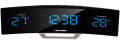 Radiobudzik BLAUPUNKT CR 12 BK TEM. WEW./ZEW.