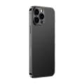 Etui Baseus Frosted Glass Case do iPhone 13 PRO (czarne)  + szkło hartowane