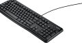 Klawiatura membranowa Logitech K120 920-002479 USB Czarna