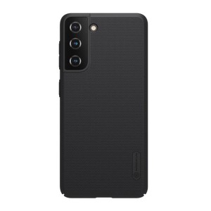 Etui Nillkin Super Frosted Shield do Samsung Galaxy S21 (czarne)