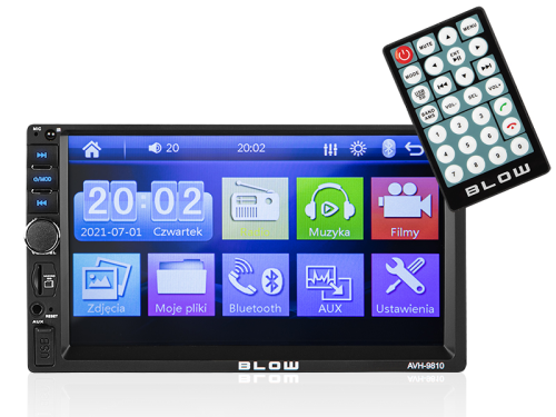 Radio samochodowe BLOW AVH-9810 2DIN 7" 78-219#
