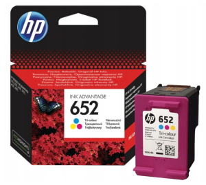 Oryginalny Tusz HP 652 Kolor F6V24AE 