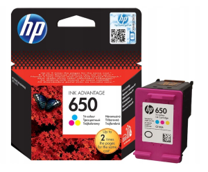 Oryginalny Tusz HP 650 Kolor CZ102AE