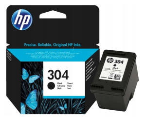 Oryginalny Tusz HP 304 Czarny N9K06AE
