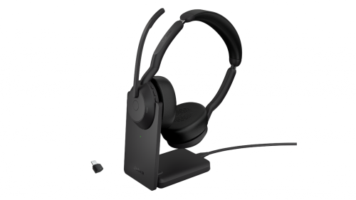Słuchawki bezprzewodowe Jabra Evolve 2 55 USB-C UC Stereo Stand - 25599-989-889
