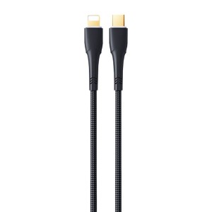 Kabel USB-C do Lightning Remax Bosu, 1,2m, 20W (czarny)