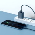 Ładowarka sieciowa Baseus Super Si Quick Charger 1C 20W z przewodem USB-C do Lightning 1m (niebieska)