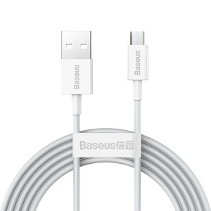 Kabel USB do micro Baseus Superior Series, 2A, 2m (biały)