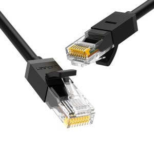 Kabel sieciowy UGREEN Ethernet RJ45, Cat.6, UTP, 2m (czarny)