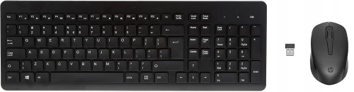 Zestaw bezprzewodowy Klawiatura i Mysz HP 330 Czarny 2V9E6AA