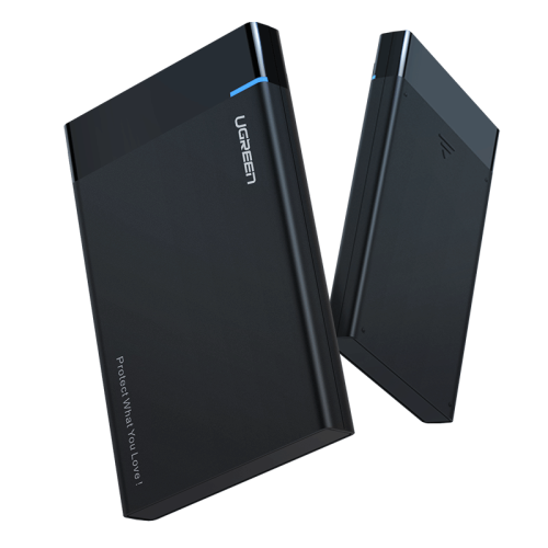 Obudowa zewnętrzna dysku HDD/SSD 2,5" UGREEN US221, SATA, USB 3.0 (czarna)
