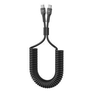 Kabel Type C to Type C Budi, 1,8m 65W