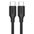 Kabel USB-C do USB-C PD UGREEN 	US286 Power Delivery 60W 1m (czarny)
