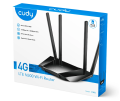 Domowy Router WiFi na kartę SIM LTE 300Mbps CUDY LT400 Router N300 4G LTE SIM