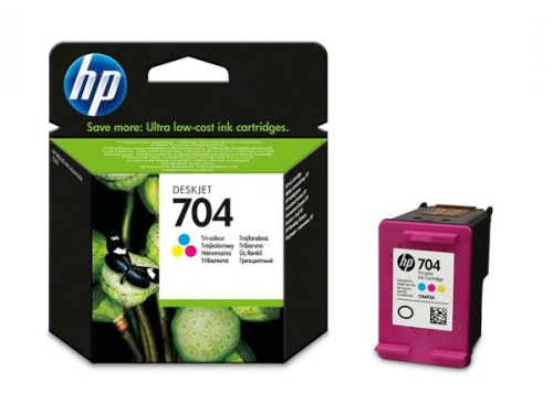 Oryginalny Tusz HP kolor HP 704 CN693AE