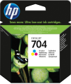 Oryginalny Tusz HP kolor HP 704 CN693AE