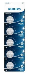 Bateria Philips CR 2032 blister 5szt 4895229125025
