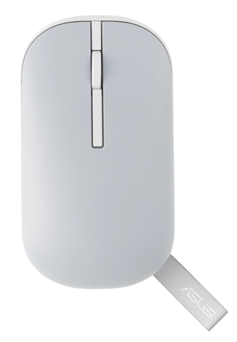 Mysz bezprzewodowa ASUS Marshmallow MD100 Szara 90XB07A0-BMU0F0