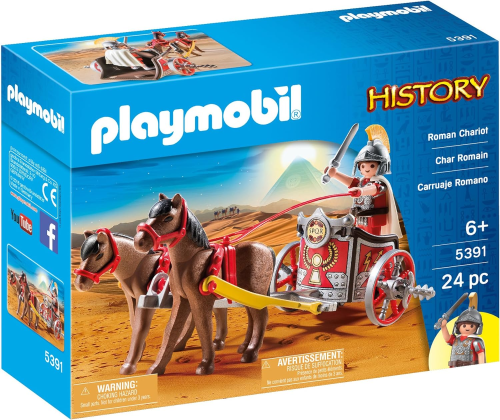 Playmobil 5391 History Roman Chariot