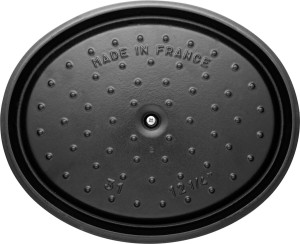 Garnek żeliwny owalny Staub - 4.2 ltr, Czarny