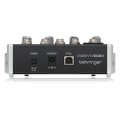 Behringer 502S - 5-kanałowy kompaktowy mikser analogowy z interfejsem USB zaprojektowany specjalnie do obsługi podcastów, streamowania oraz nagrywania w domu