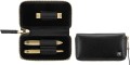 Zestaw do manicure ZWILLING Twinox Gold Edition 97746-004-0 – czarne skórzane etui 3 elementy - czarny