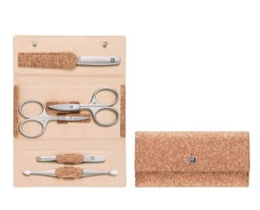 Zestaw do manicure Zwilling Twinox – korkowe etui, 5 elementów