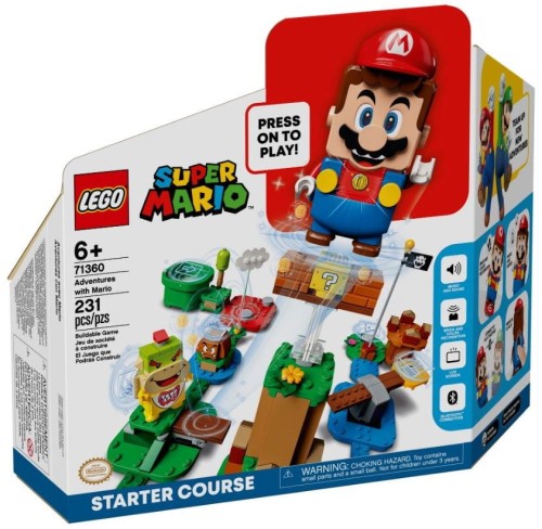 LEGO 71360 SUPER MARIO T Przygody z Mario — zestaw startowy p4
