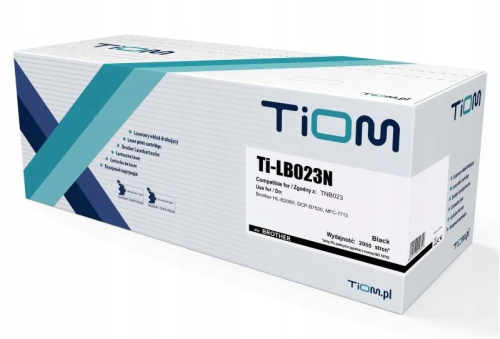 Toner Zamiennik Tiom do Brother 023N, TNB023 2000 str. Black Ti-LB023N