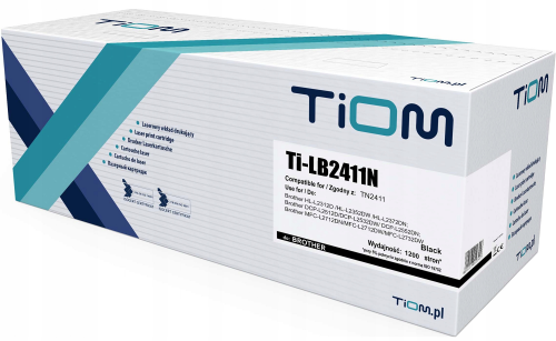  Toner Zamiennik Tiom do Brother 2411A, TN2411 1200 str. Black Ti-LB2411N