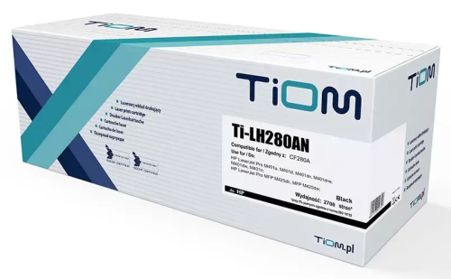 Toner Zamiennik Tiom do HP 80BN, CF280A 2700 str. Black Ti-LH280AN