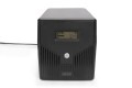 UPS Line-Ineractive LCD, 2000VA/1200W2x12V/9Ah, AVR, 4xSCHUKO, USB, RS232, RJ45