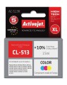 Activejet AC-513R Tusz (zamiennik Canon CL-513; Premium; 15 ml; kolor)