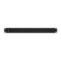 QOLTEC PATCH PANEL RACK | 48V | 24 PORTY | PASSIVE POE INJECTOR | CZARNY