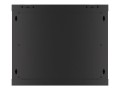 LANBERG SZAFA WISZĄCA RACK 19" 9U 600X450 DRZWI METALOWE CZARNA (FLAT PACK) WF01-6409-00B