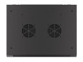 LANBERG SZAFA WISZĄCA RACK 19" 9U 600X450 DRZWI METALOWE CZARNA (FLAT PACK) WF01-6409-00B