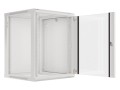 Szafa rack Lanberg WF01-6615-10S (15U; 769mm / 600mm / 600 mm; wisząca; Szklane; 19''; kolor szary)
