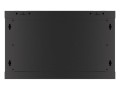 LANBERG SZAFA WISZĄCA RACK 19" 6U 600X450 DRZWI METALOWE CZARNA (FLAT PACK) WF01-6406-00B