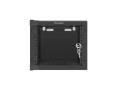 Szafa rack Lanberg WF10-2304-10B (4U; 240mm / 280mm / 310 mm; wisząca; Szklane; 10"; kolor czarny)