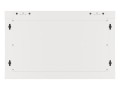LANBERG SZAFA WISZĄCA RACK 19" 6U 600X450 DRZWI METALOWE SZARA (FLAT PACK) WF01-6406-00S