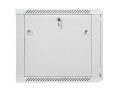 Szafa rack Lanberg WF01-6609-10S (9U; 500mm / 600mm / 600 mm; wisząca; Szklane; 19''; kolor szary)