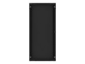 Szafa jednosekcyjna Lanberg WF01-6427-10B (27U; 1300mm / 600mm / 450 mm; wisząca; Szklane; 19''; kolor czarny)