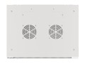 Szafa rack Lanberg WF01-6418-10S (18U; 901mm / 600mm / 450 mm; wisząca; Szklane; 19''; kolor szary)