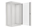 Szafa rack Lanberg WF01-6422-10S (22U; 1080mm / 600mm / 450 mm; wisząca; Szklane; 19''; kolor szary)