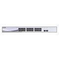 D-LINK DGS-1210-28, Gigabitowy inteligentny przełącznik z 24 portami 10/100/1000Base-T i 4 portami Gigabit MiniGBIC (SFP), 802.3x Flow Control, 802.3ad Link Aggregation, 802.1Q VLAN, 802.1p Priority Queues, Port Mirroring, obsługa Jumbo Frame, 802.1D
