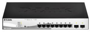 D-Link | Inteligentne zarządzalne przełączniki gigabitowe serii DGS-1210 | DGS-1210-08P | Zarządzane L2 | Możliwość montażu na biurku/w szafie serwerowej | Ilość portów 10/100 Mb/s (RJ-45) | Ilość portów 1 Gb/s (RJ-45) | Ilość portów SFP | Ilość port