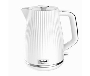 TEFAL | Czajnik elektryczny | KO250130 | Elektryczny | 2400 W | 1,7 l | Tworzywo sztuczne | Podstawa obrotowa 360 | Biały