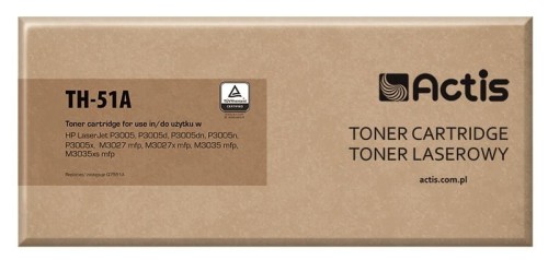 Actis TH-51A Toner (zamiennik HP 51A Q7551A; Standard; 6500 stron; czarny)