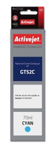 Activejet AH-GT52C Tusz (zamiennik HP GT52C M0H54AE; Supreme; 70 ml; 8000 stron, niebieski)
