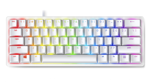 Klawiatura Razer Huntsman Mini RZ03-03390400-R3M1 biała